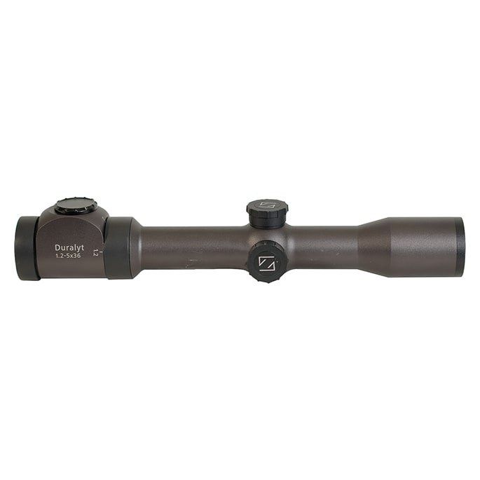 Zeiss USED Conquest Duralyt 1.2-5x36mm #60 Riflescope 525405-9960-000 - Ring Marks SF0033