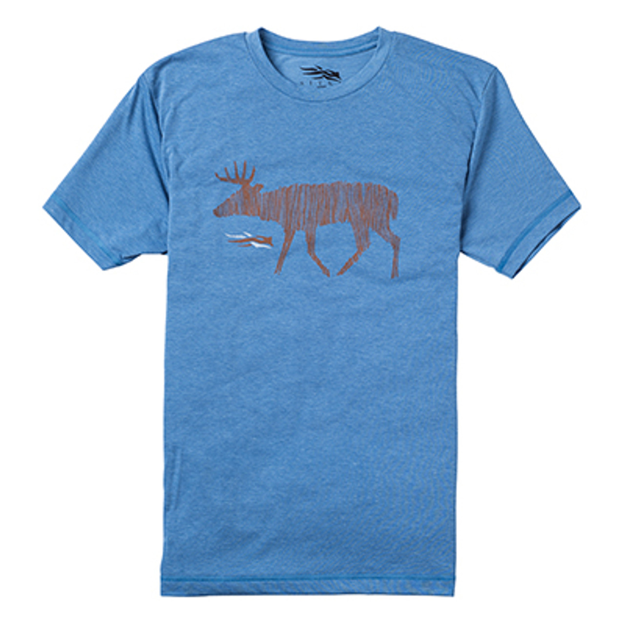Sitka Deer Sketch Short Sleeve Tee Lake Blue 20035-LB
