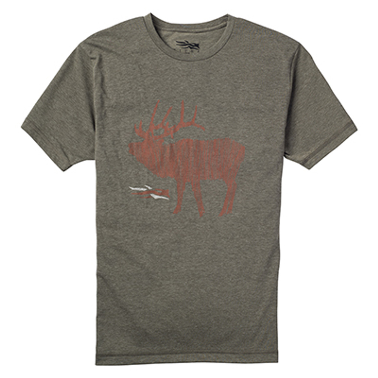 Sitka ELK Sketch Short Sleeve Tee Pyrite 20039-PY