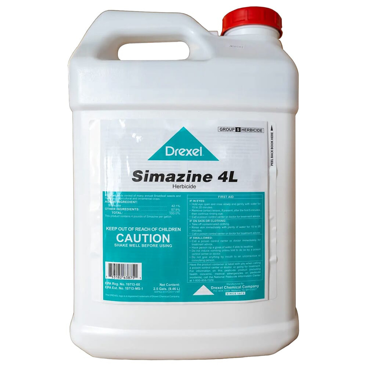 Real World Wildlife Products Simazine 2.5g Herbicide SIMAZINE-2.5GAL