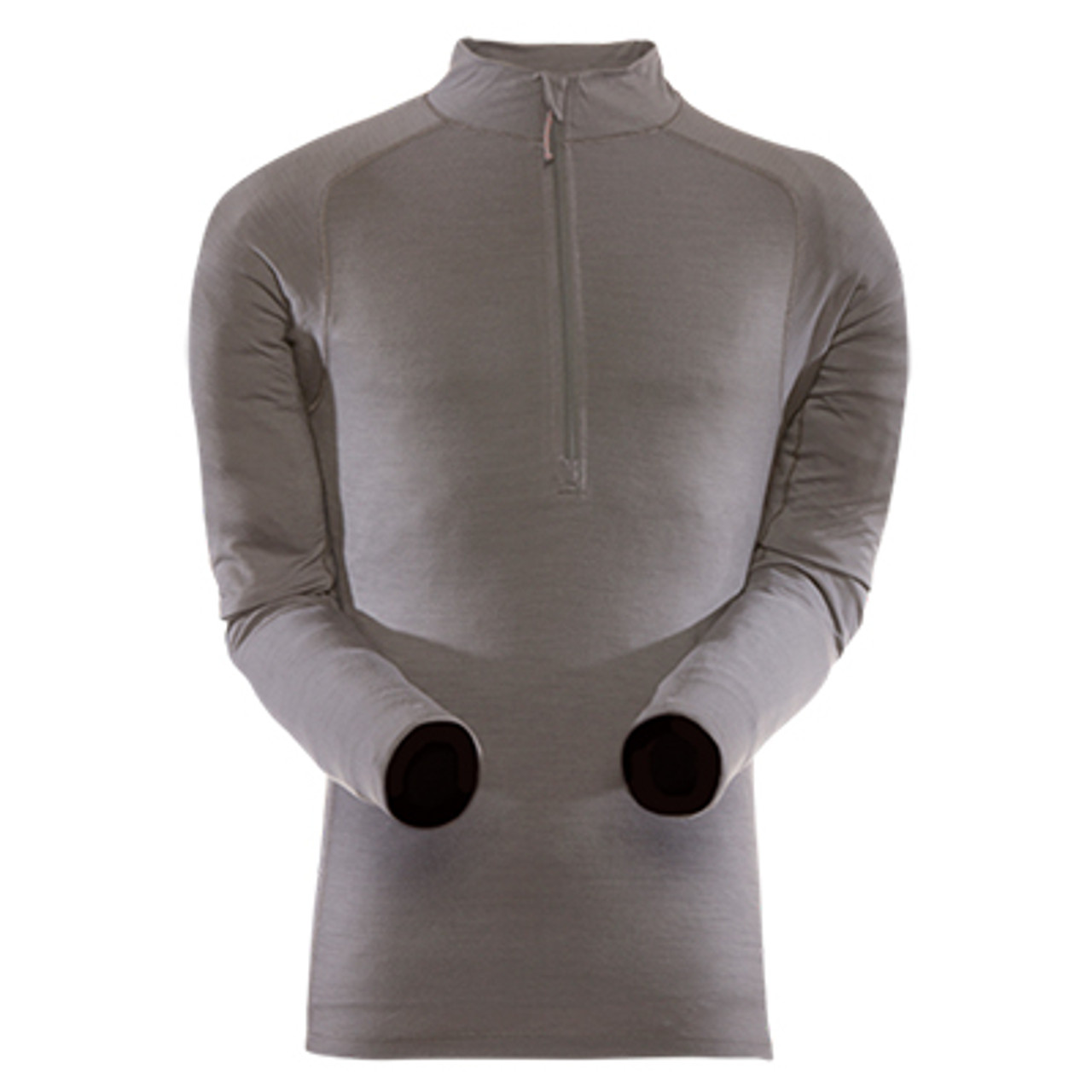 Sitka Merino Core 1 LS Zip-T Charcoal Large 10008-CH