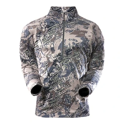 Sitka Merino Core 1 LS Zip-T 10008