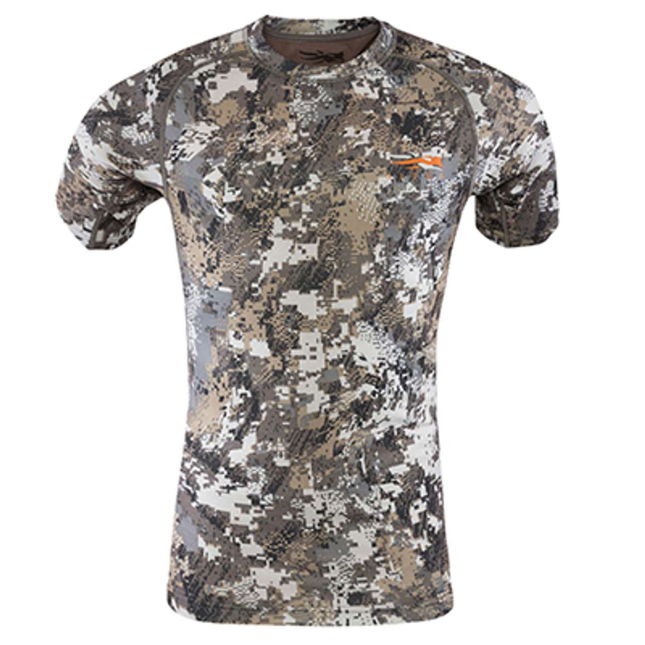 Sitka Core Lt Wt Crew - SS Optifade Elevated II XXX Large|10034-EV-3XL
