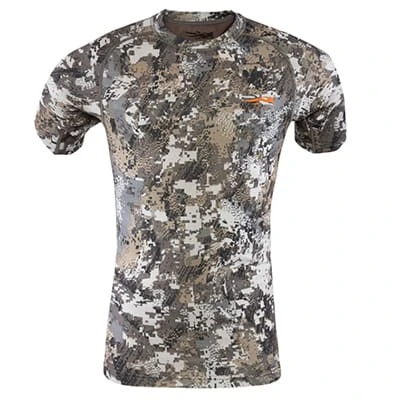 Sitka Core Lt Wt Crew - SS Optifade Open Country Small|10034-OB-S