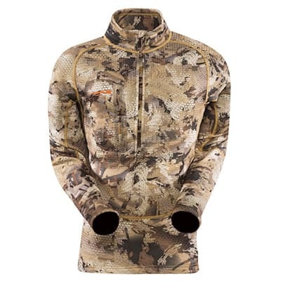 Sitka Core Heavyweight Zip-T Waterfowl Marsh Small 10039-WL