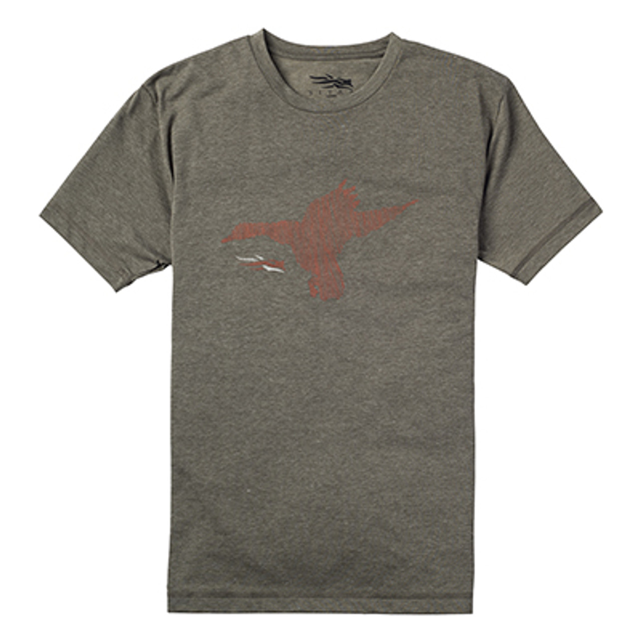 Sitka Duck Sketch Short Sleeve Tee Pyrite 20037-PY