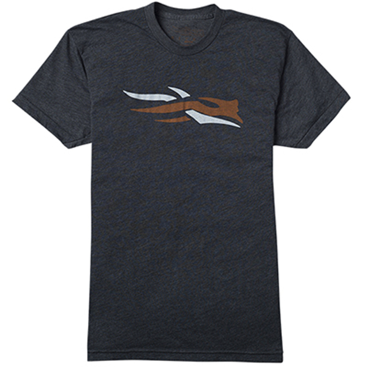 Sitka Sitka Logo Tee SS Sitka Black Large 20046-BK-L