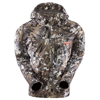 Sitka Downpour Jacket Optifade Elevated II XXX Large|50081-EV-3XL