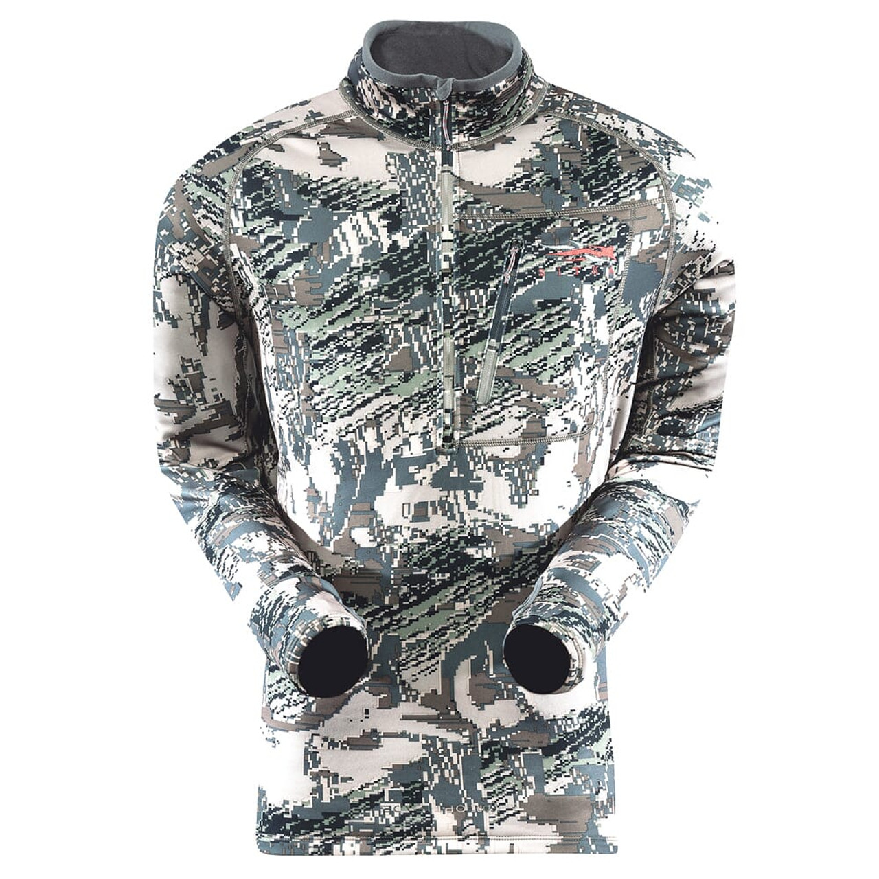 Sitka Traverse Zip T Optifade Open Country XXX Large|70001-OB-3XL