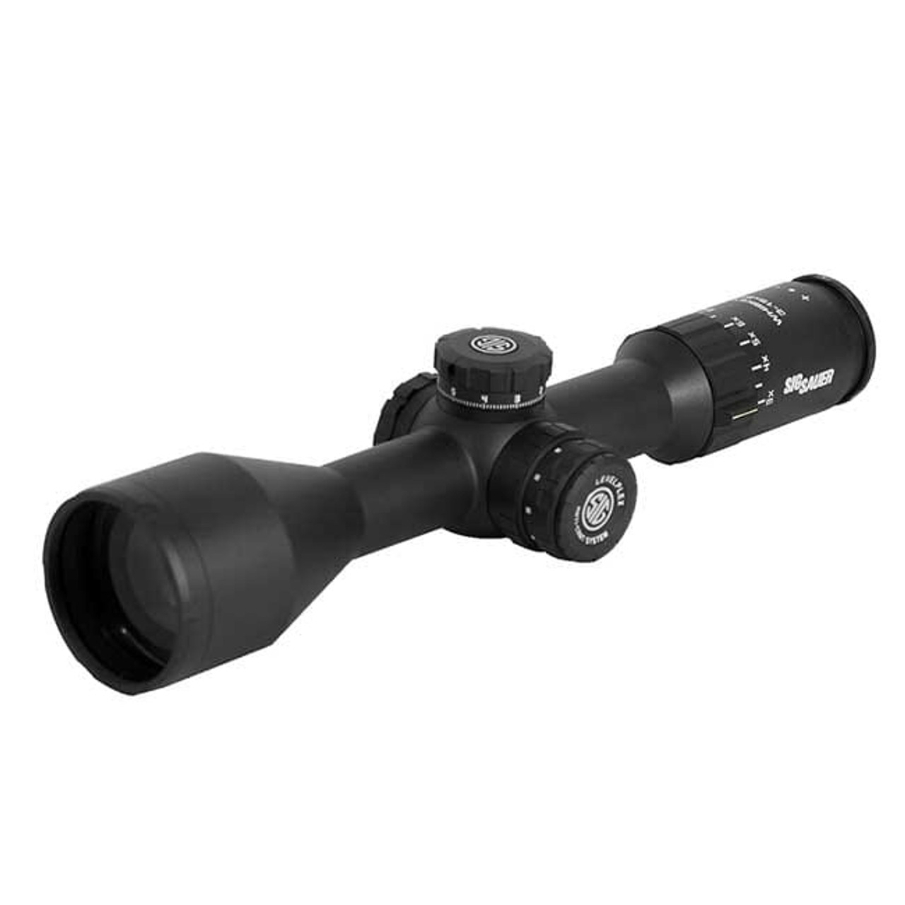 Sig Sauer Whiskey 5 3-15x52 30mm Quadplex Levelplex 0.25 MOA Black Scope SOW53013