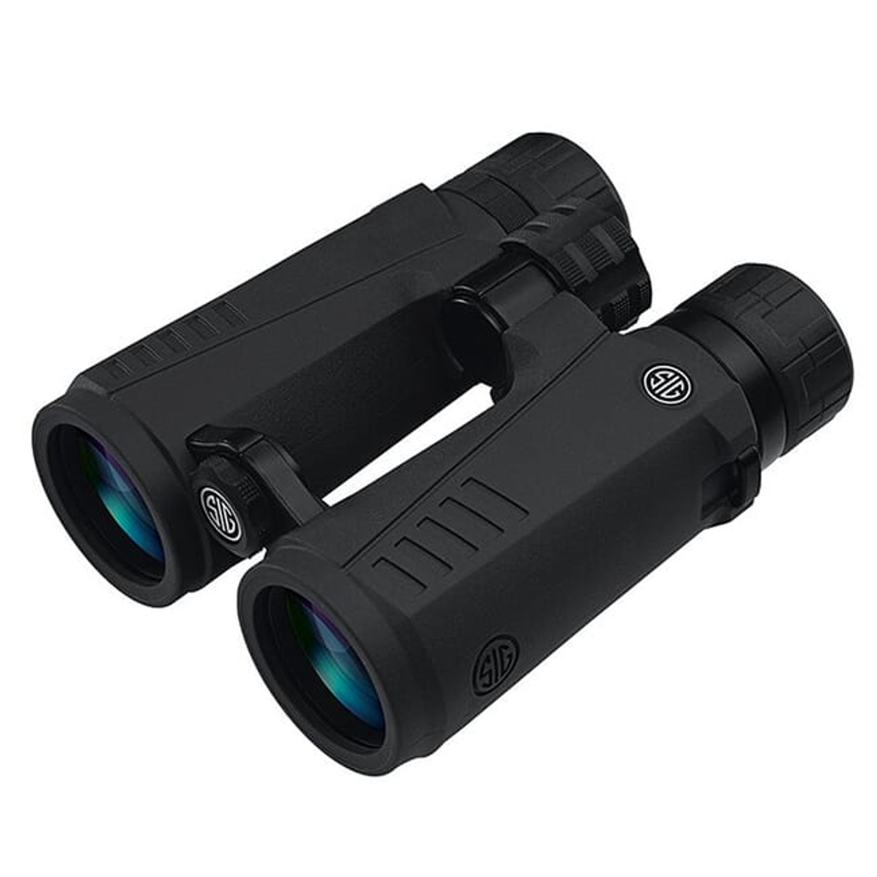 Sig Sauer ZULU5 12x42mm, HD Lens, Open Bridge, Black Binocular SOZ52122
