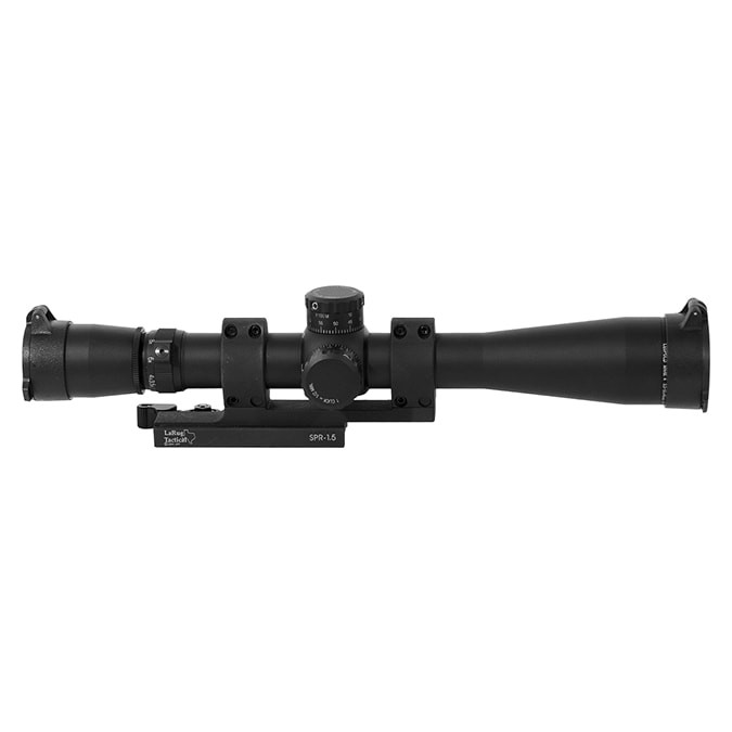 Leupold Mark 4 LRT 3-5-10x40 Rifle Scope 30mm Tube M3 Mil Dot (51850) with Larue SPR 1.5 Mount - UA1537