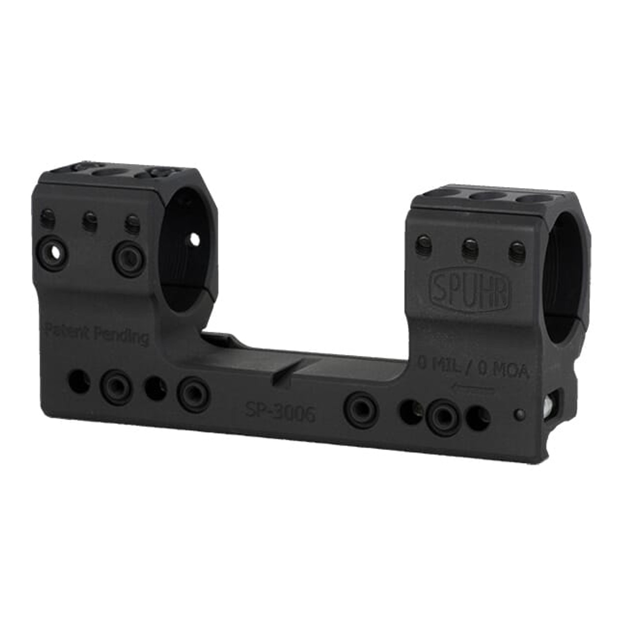Spuhr Unimount 30mm 0MIL/0MOA 1.35" Picatinny Scope Mount SP-3006