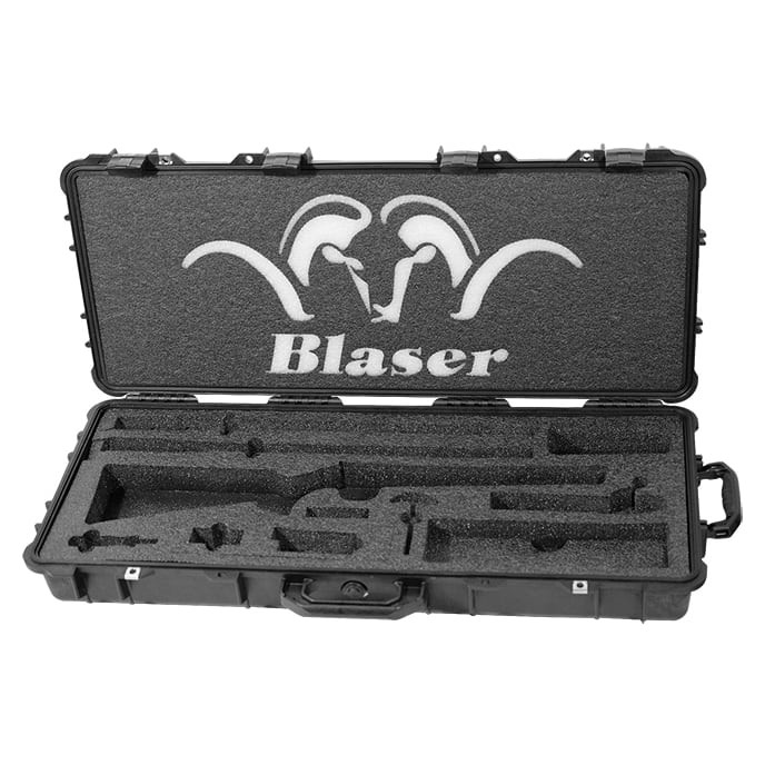 Blaser R8 Ultimate Safari Pelican case Black Used. UA1609