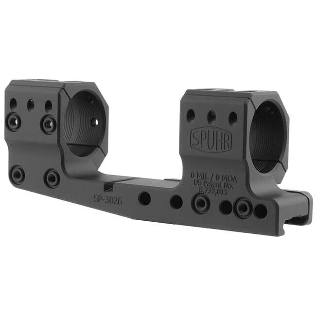 Spuhr Cantilever Unimount 30mm 0MIL/0MOA 1.26" Noveske Shooting Team Picatinny Scope Mount SP-3026