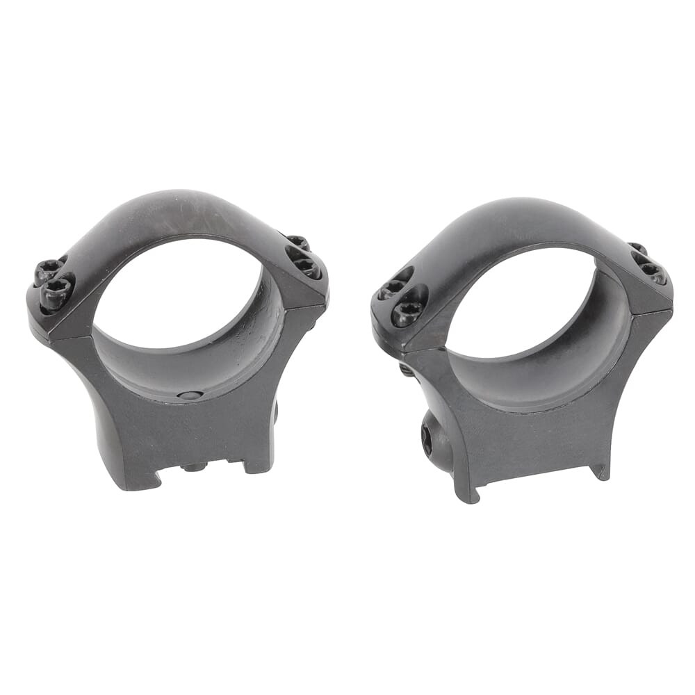 Sako USED Optilock Ringmounts Blue 1 inch Low 75/85 S1701900 - As New, Plastic Inserts Broken UA2117