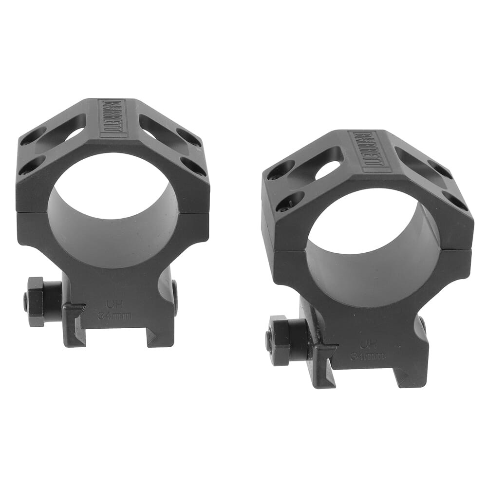 Barrett 34mm Zero-Gap Rings Ultra High 1.4 inch 66869 USED as new demo UA2163