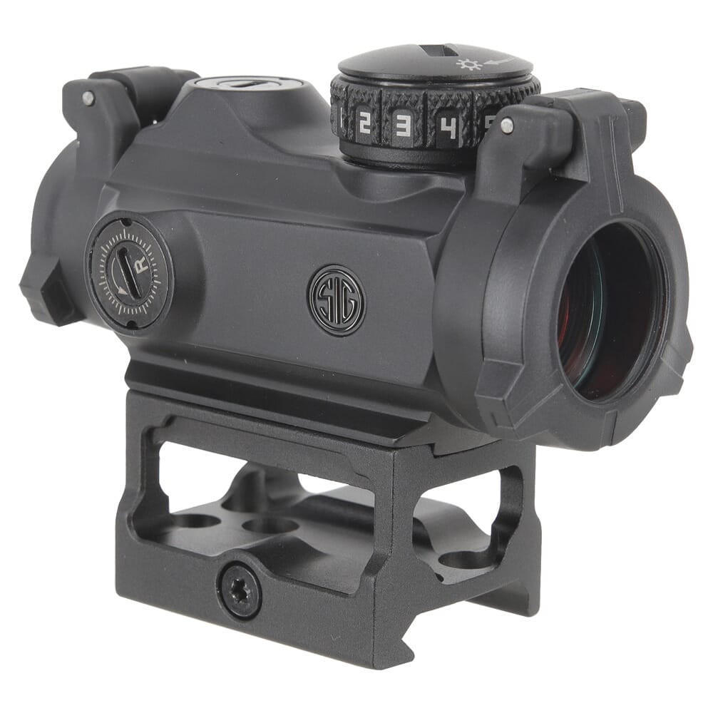 Sig Sauer USED ROMEO-MSR 1x20mm 2 MOA Compact Red Dot Sight SOR72001 Like New UA2304