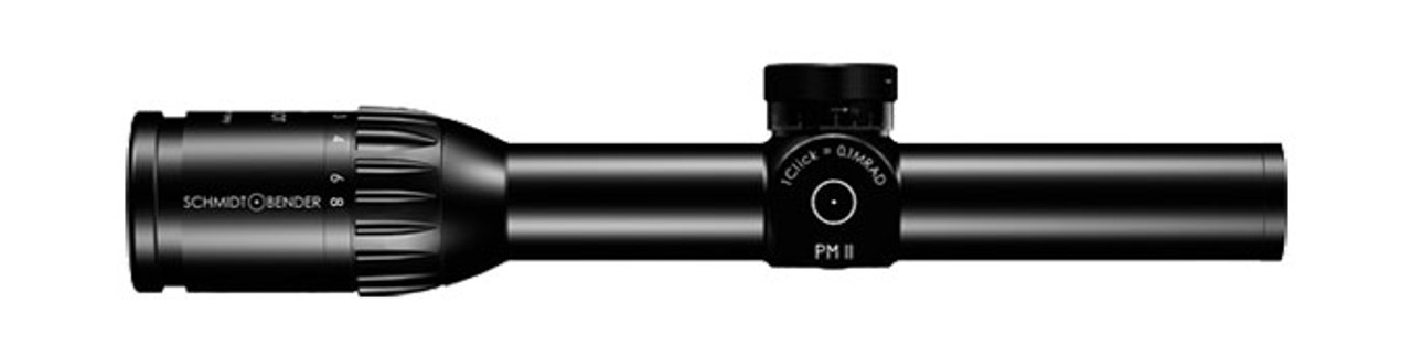 Schmidt Bender PM 1-8x24 LT ShortDot Mildot Scope