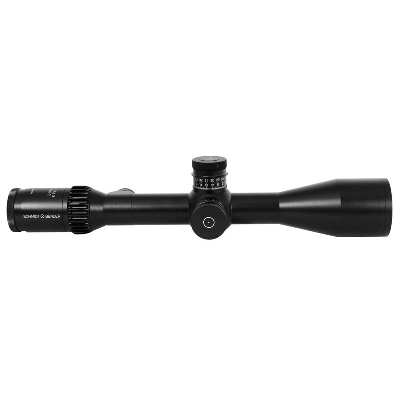 Schmidt Bender PMII Riflescope 3-27x56 L/P LT H59 FFP .1 MRAD CCW 34 Mil Black 669-911-592-G6-A8