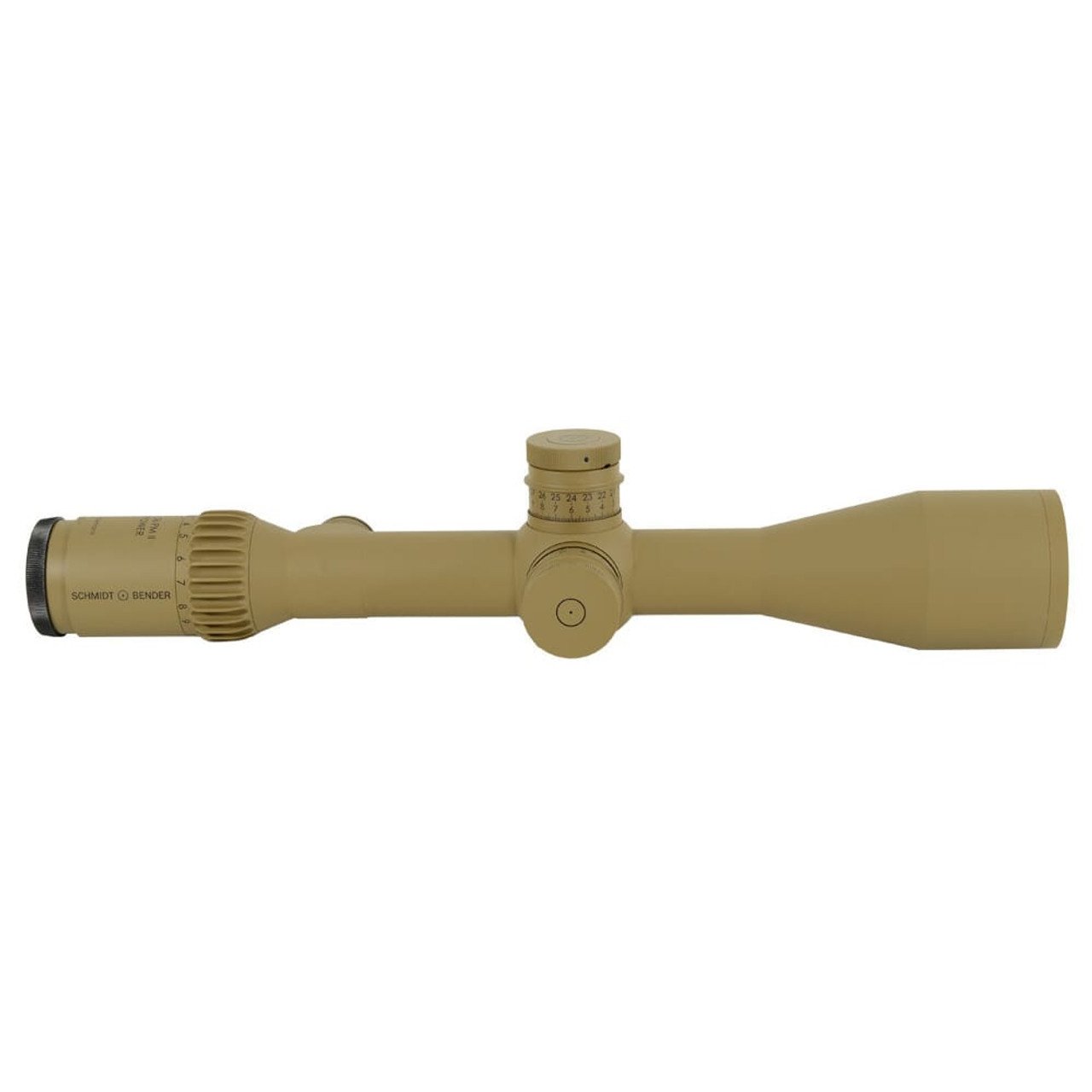 Schmidt Bender PMII Riflescope 3-27x56 34mm L/P LT P4Fine FFP .1 MRAD CCW Pantone Scope Showroom Demo 669-946-972-B2-A8
