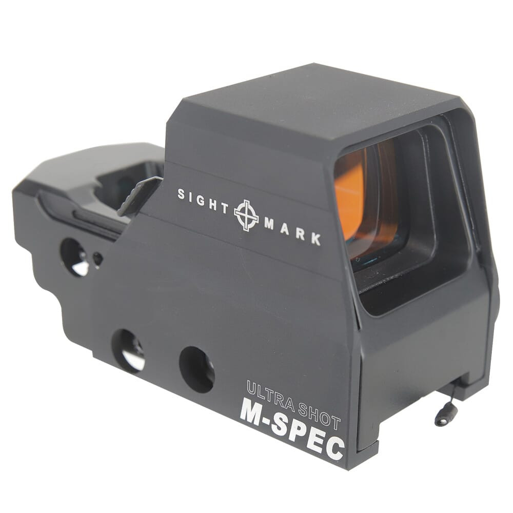 Sightmark USED Ultra Shot M-Spec FMS 65 MOA Circle Dot Reflex Sight SM26035 Mounted UA2484