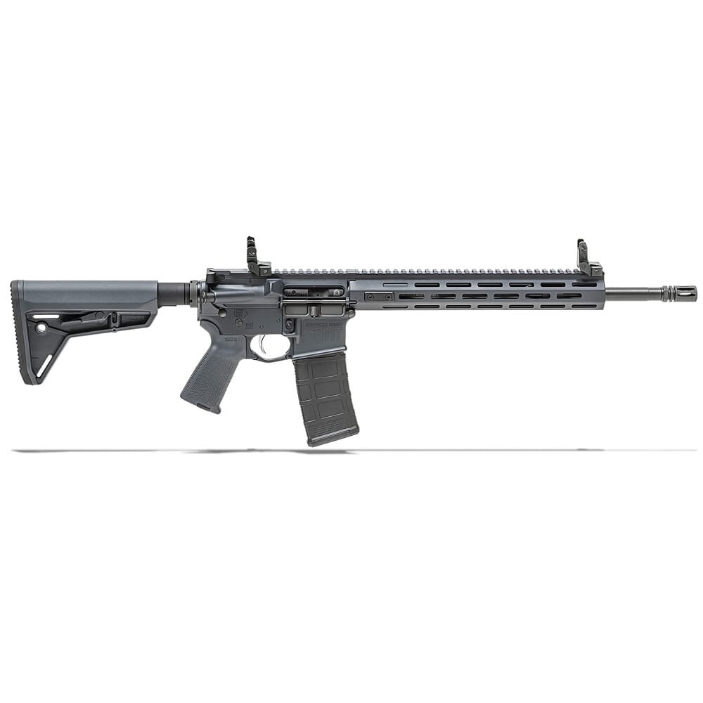 Springfield Armory 5.56 Gray SAINT w/ Chrome Moly 16" Barrel w/ FF Handguard, Mid Length Gas System Rifle ST916556GRYFFH