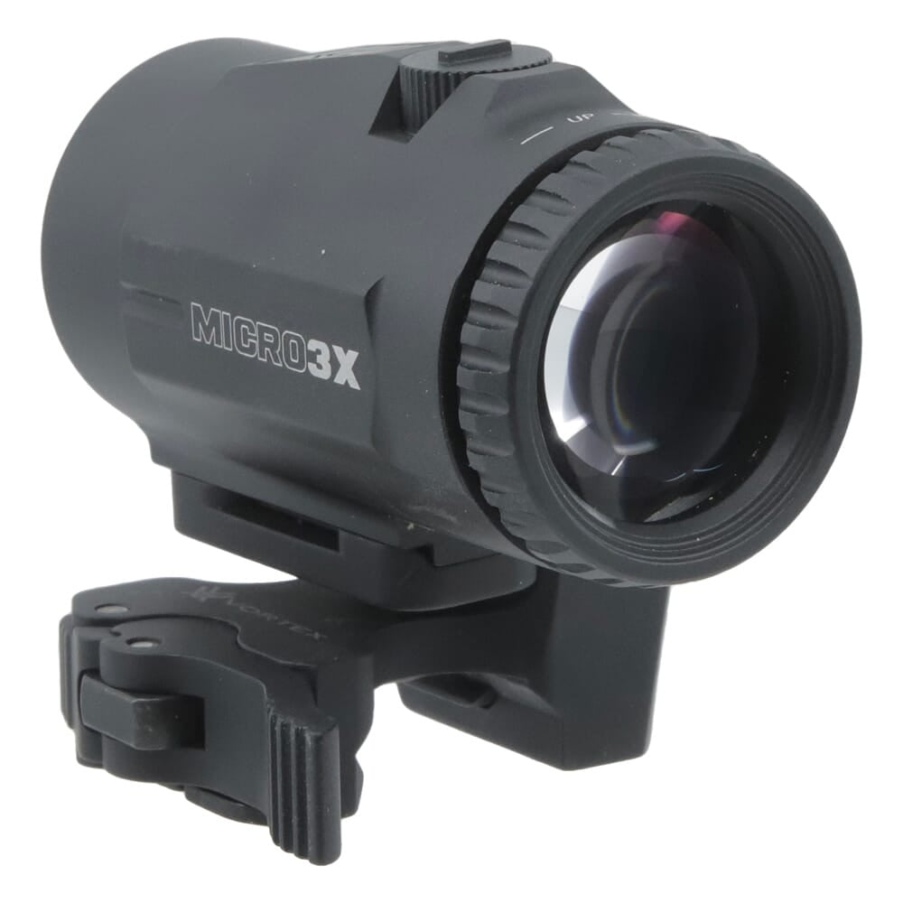 Vortex USED Micro 3x Magnifier w/Quick Release Flip Mount V3XM - Mounted UA2957