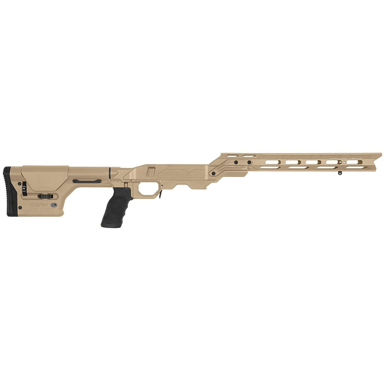 Cadex Defense Field OT Tan Chassis for Remington 700 Short Action DSSF 3.055" Mag. STKFOT-REM-RH-SA-TAN