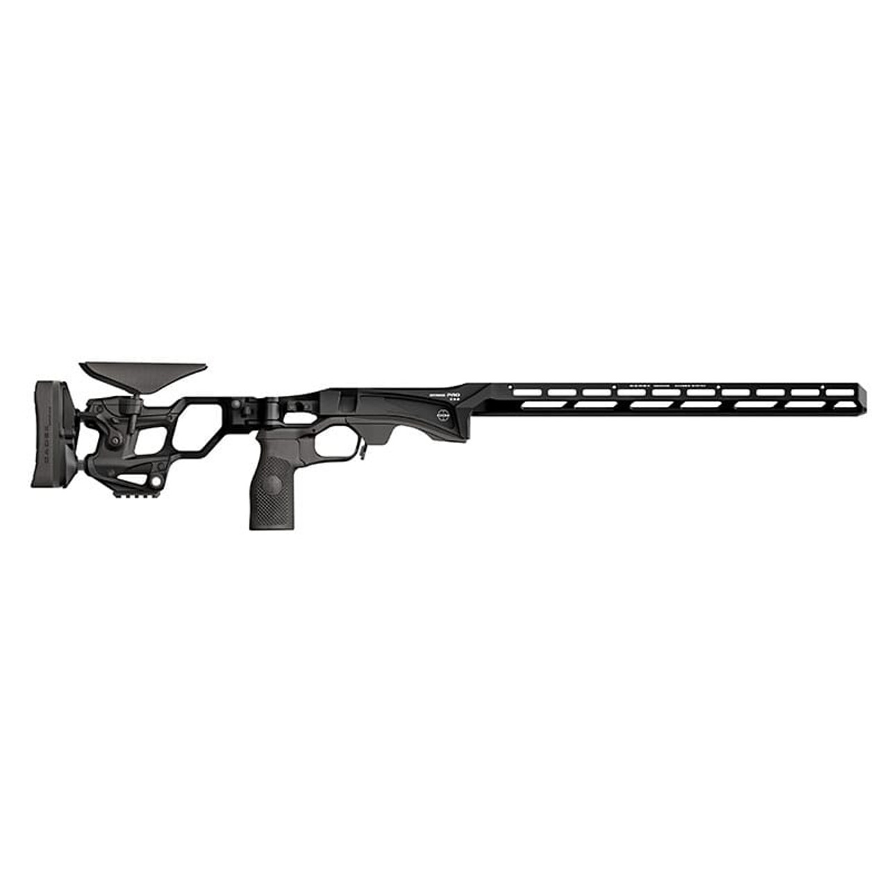 Cadex Defense Strike PRO Rem 700 SA RH Skeleton Folding Black Chassis STKPRO-REM-RH-SA-SNAB-BLK