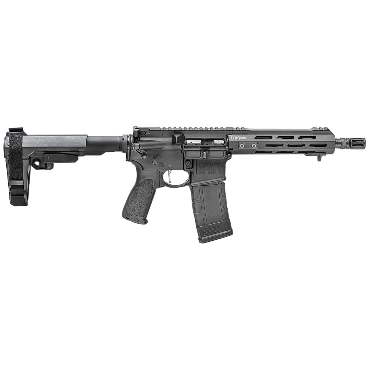 Springfield Armory .300 Blackout 9" Saint Victor Pistol w/Stainless Steel Barrel & SBA3 Brace STV909300B-SBA3