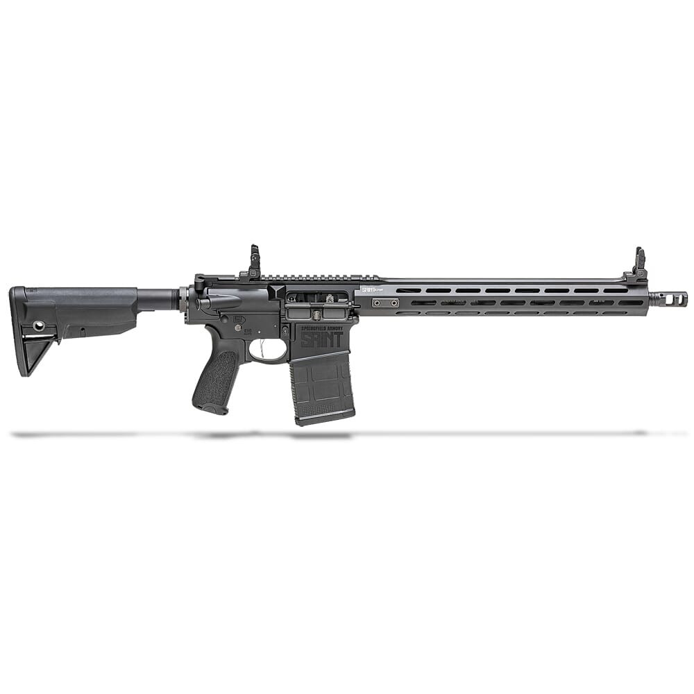 Springfield Armory .308 Black Saint Victor 16" Barrel w/ FF 15" Handguard, Mid-Length Gas System Rifle STV916308B