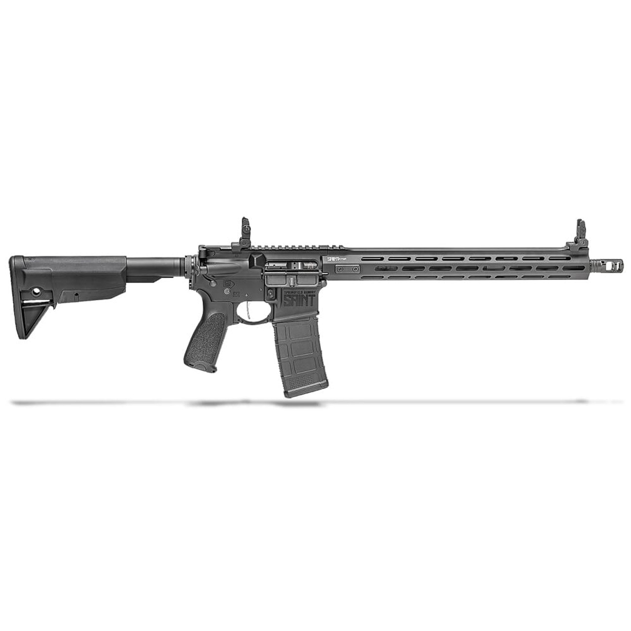 Springfield Armory 5.56 Black Saint Victor w/ Chrome Moly 16" Barrel w/ FF 15" Handguard, Mid-Length Gas System Rifle STV916556B