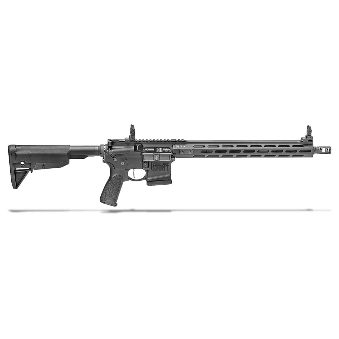 Springfield Armory 5.56 Black Saint Victor w/ Chrome Moly 16" Barrel w/ FF 15" Handguard, Mid-Length Gas System, 10-Rd STV916556BLC