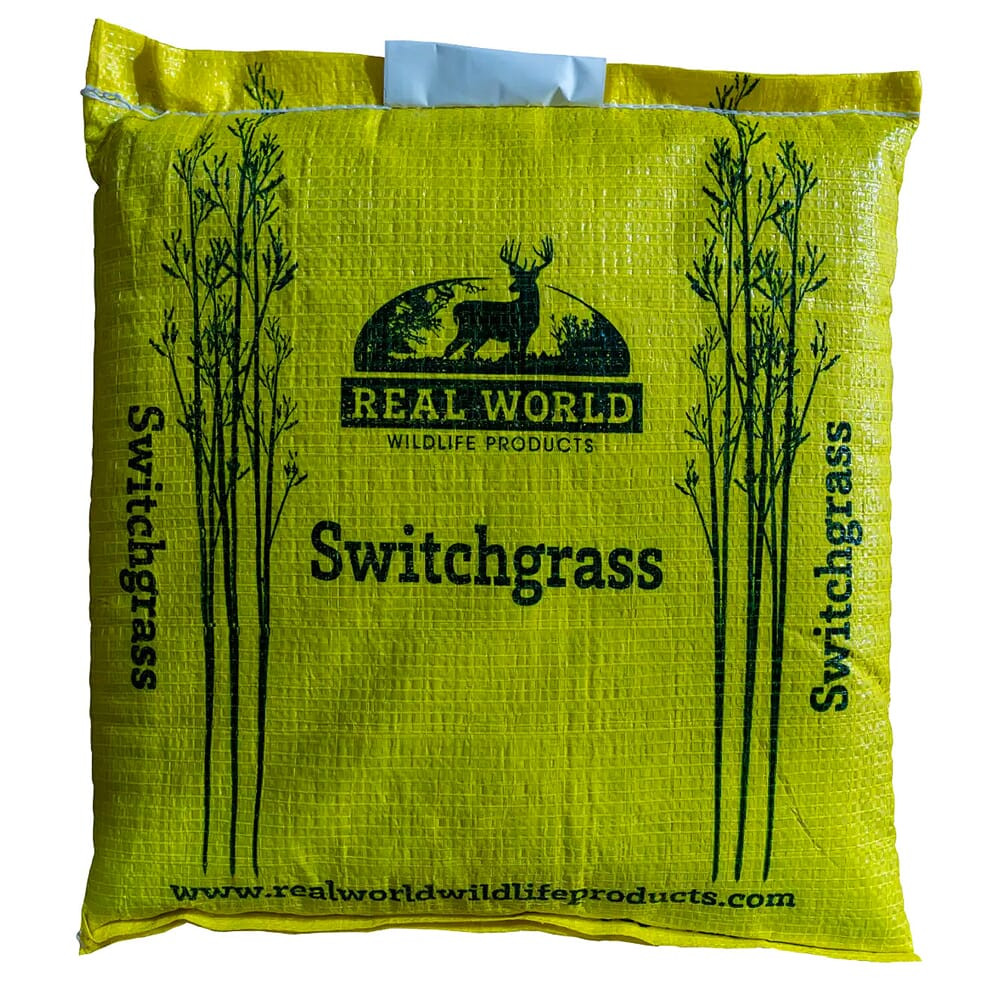Real World Wildlife Products Switchgrass 2-3 Acres, 10lb Bag SWITCHGRASS-10LB