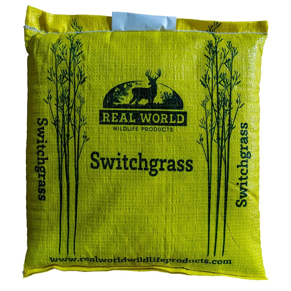 Real World Wildlife Products Switchgrass 10-15 Acres, 50lb Bag SWITCHGRASS-50LB