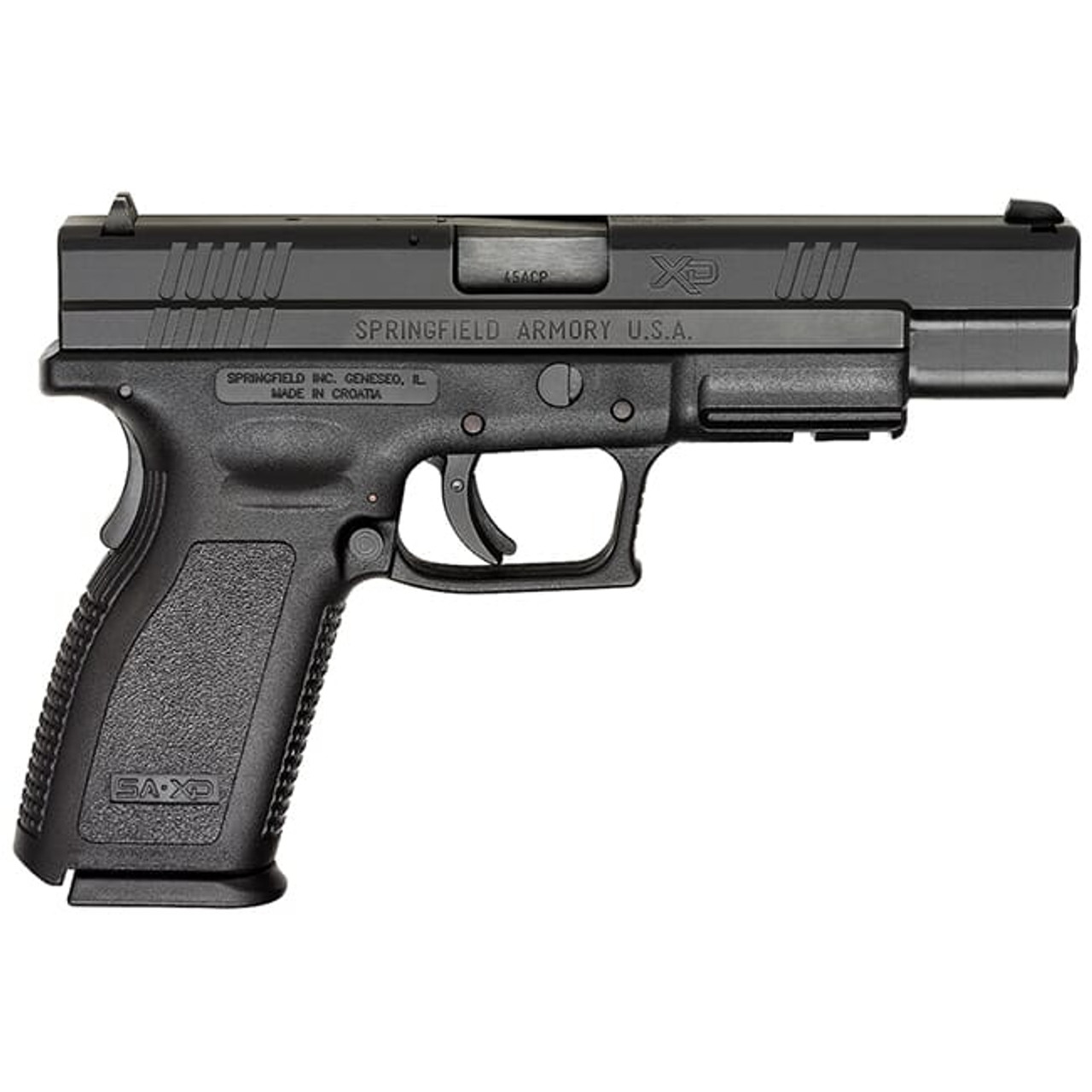 Springfield Armory XD .45ACP Tactical 5" Black 10Rd Pistol (w/ 2 Mags) XD9621
