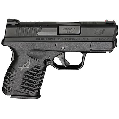 Springfield Armory XD-S .45 ACP 3.3" Black Pistol XDS93345BB