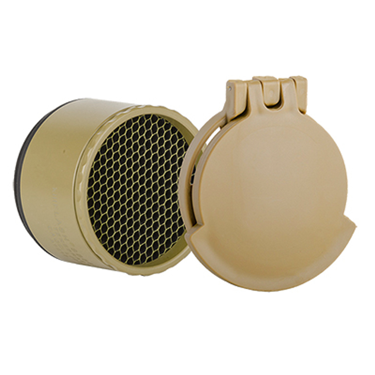 Tenebraex killFlash ARD for 50mm Schmidt Bender - RAL8000 - With Flip Cover