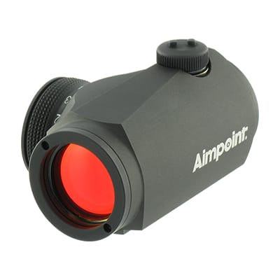 Aimpoint Micro H1 -4 MOA no mount - cardboard box MPN 12526