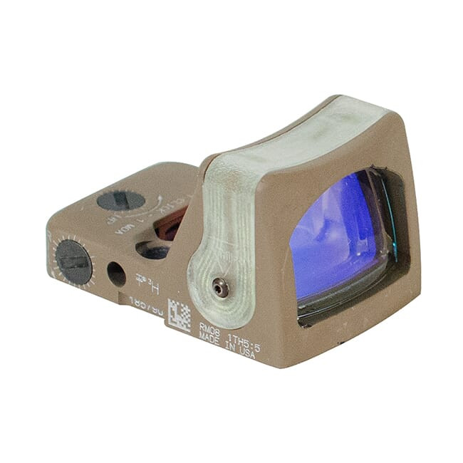 Trijicon RMR Dual Illum - 12.9 MOA Green Triangle-CK FDE RM08-C-700282 - Scratches on coating - UA1332