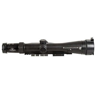 Burris 4X-16X-50mm Eliminator III Matte X96 Eliminator reticle, slightly used, with screw mounts - UA1397