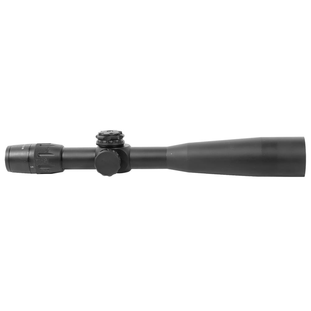 US Optics B-25 5-25x52mm ; 34 mm Tube; Digital Red FFP IGR Reticle; 100 Click Elevation Knob and US#5 Windage Knob with 1/4 IPHY Adjustment MPN B-25 IGR. Light Ring Marks UA1617