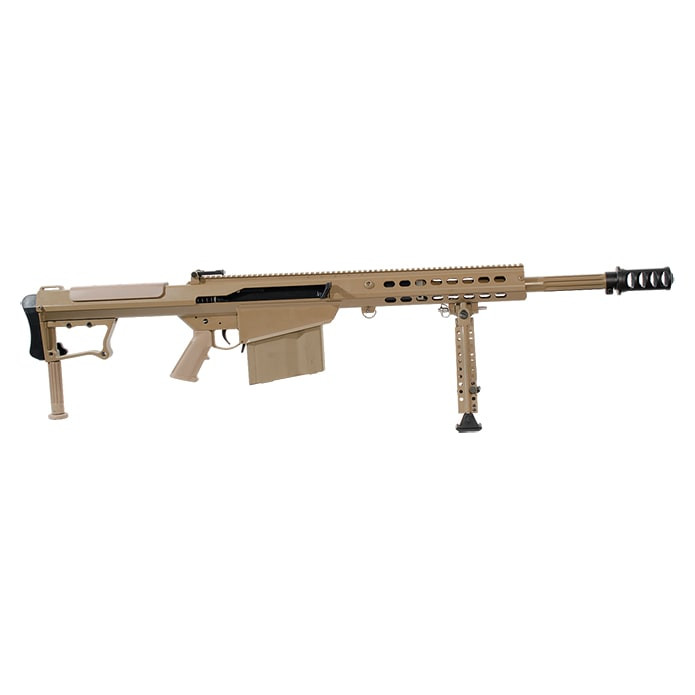 Barrett M107A1 Rifle System Multi Role Brown Receiver Black 20" Fluted Barrel Lightly Used UA1635