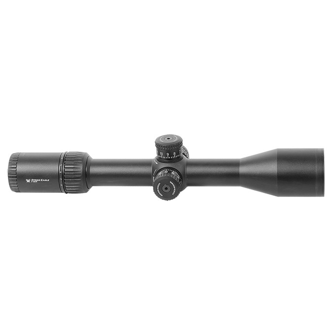 Vortex Strike Eagle 3-18x44 with EBR-4 MOA Riflescope SE-1626. Light ring marks UA1709