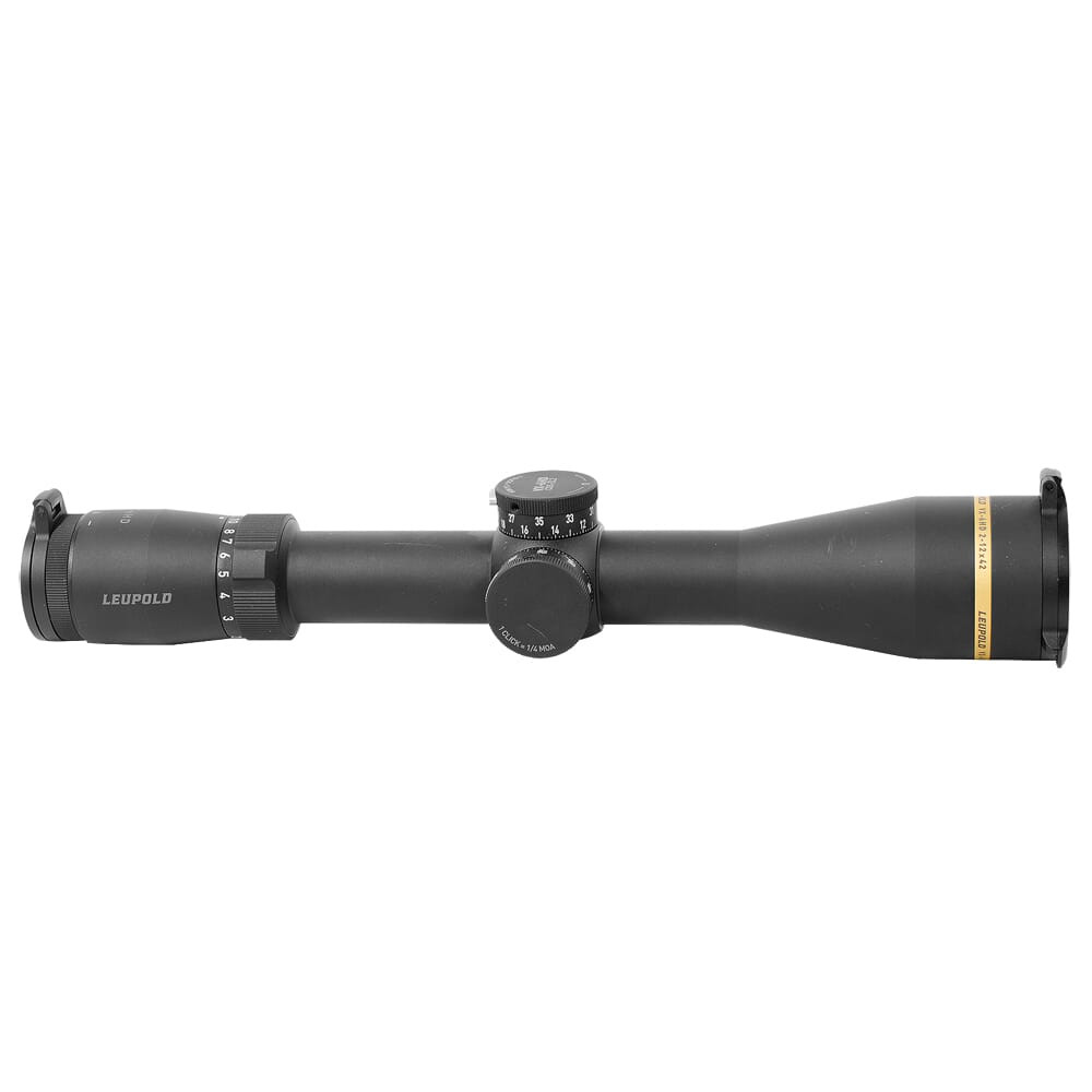 Leupold  VX-6HD 2-12x42mm (30mm) CDS-ZL2 Matte Illum. TMOA.  MPN 171557 - Light ring marks - UA1715