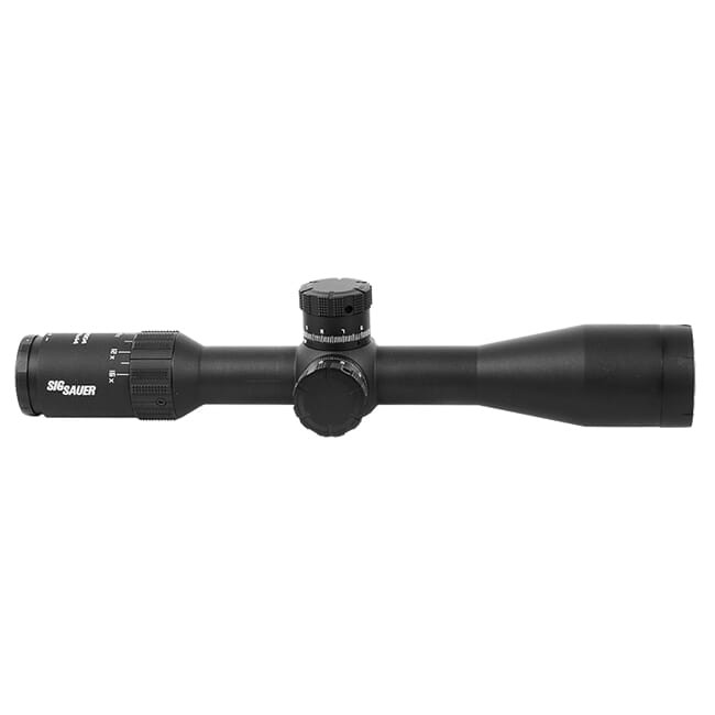 Sig Sauer TANGO4 Scope, 4-16x44mm, 30mm, FFP, Mrad Illum Reticle, Side Focus, 0.1 Mrad Adj, Black SOT44112. Used UA1744