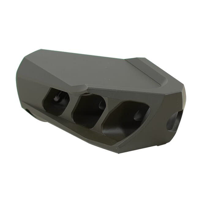 Cadex MX1 Muzzle Brake Olive Drag Green for 50BMG (1-14 thrd) 3850-044-ODG. Used UA1751