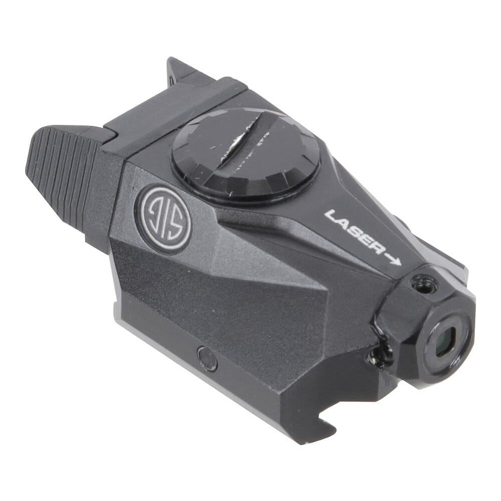 Sig Sauer USED LIMA1 Green Laser Rail Mount Black SOL11002 - Marks on Battery Cap, Open Package UA2052