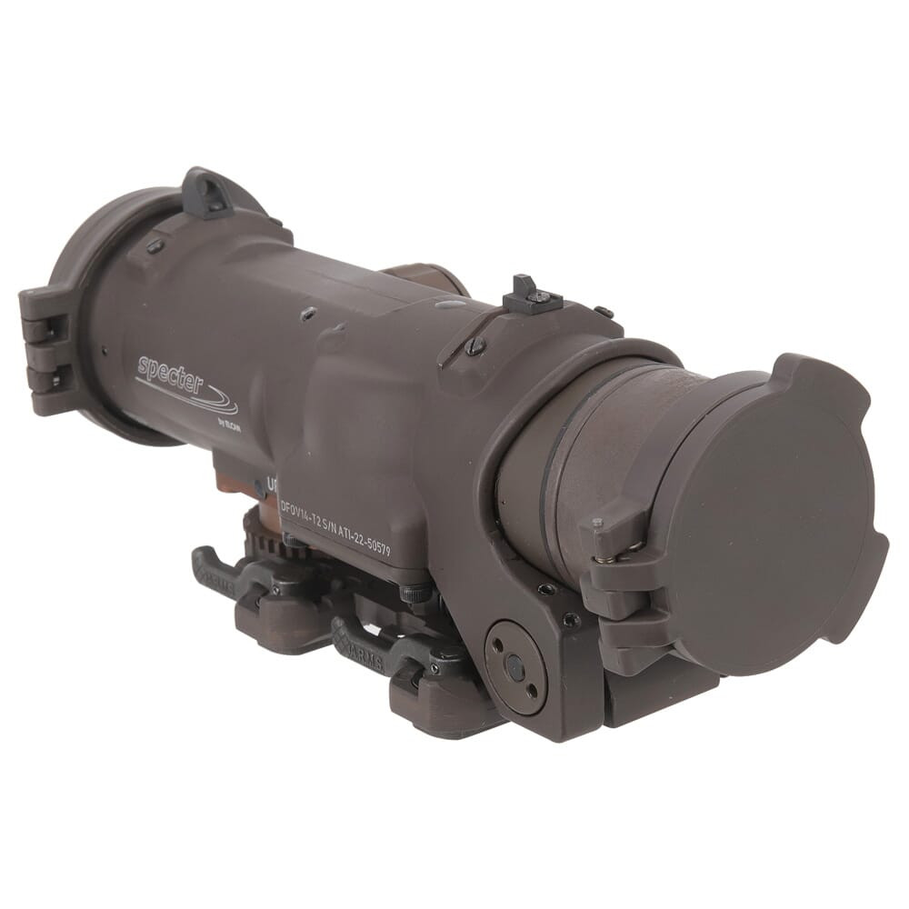 Elcan SpecterDR Optical Sight model DFOV14-T2 1-4x 7.62 NATO FDE CX5396 reticle Used very good condition   UA2065